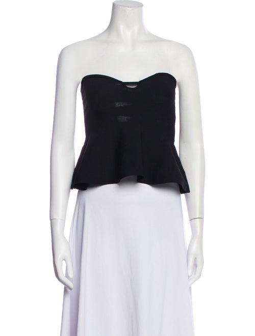 Stella McCartney Strapless Crop Top