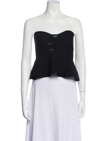 Stella McCartney Tops Strapless Crop Top Us0, It36 | XS
