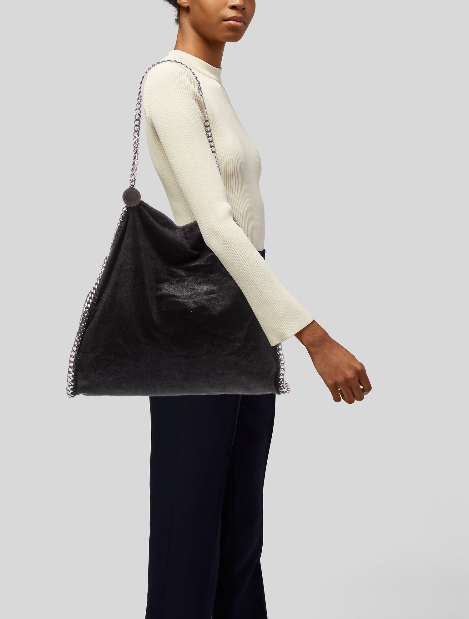 STELLA MEDIUM SUEDE BAG