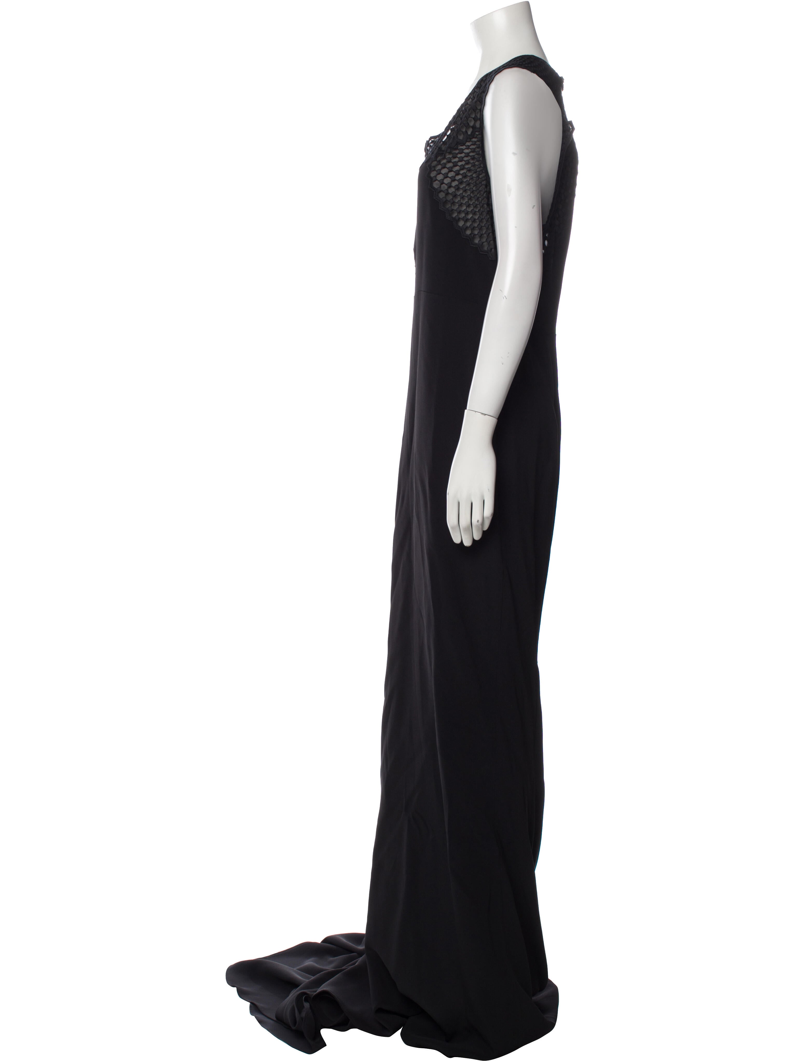Stella McCartney V-Neck Long Dress w/ Tags