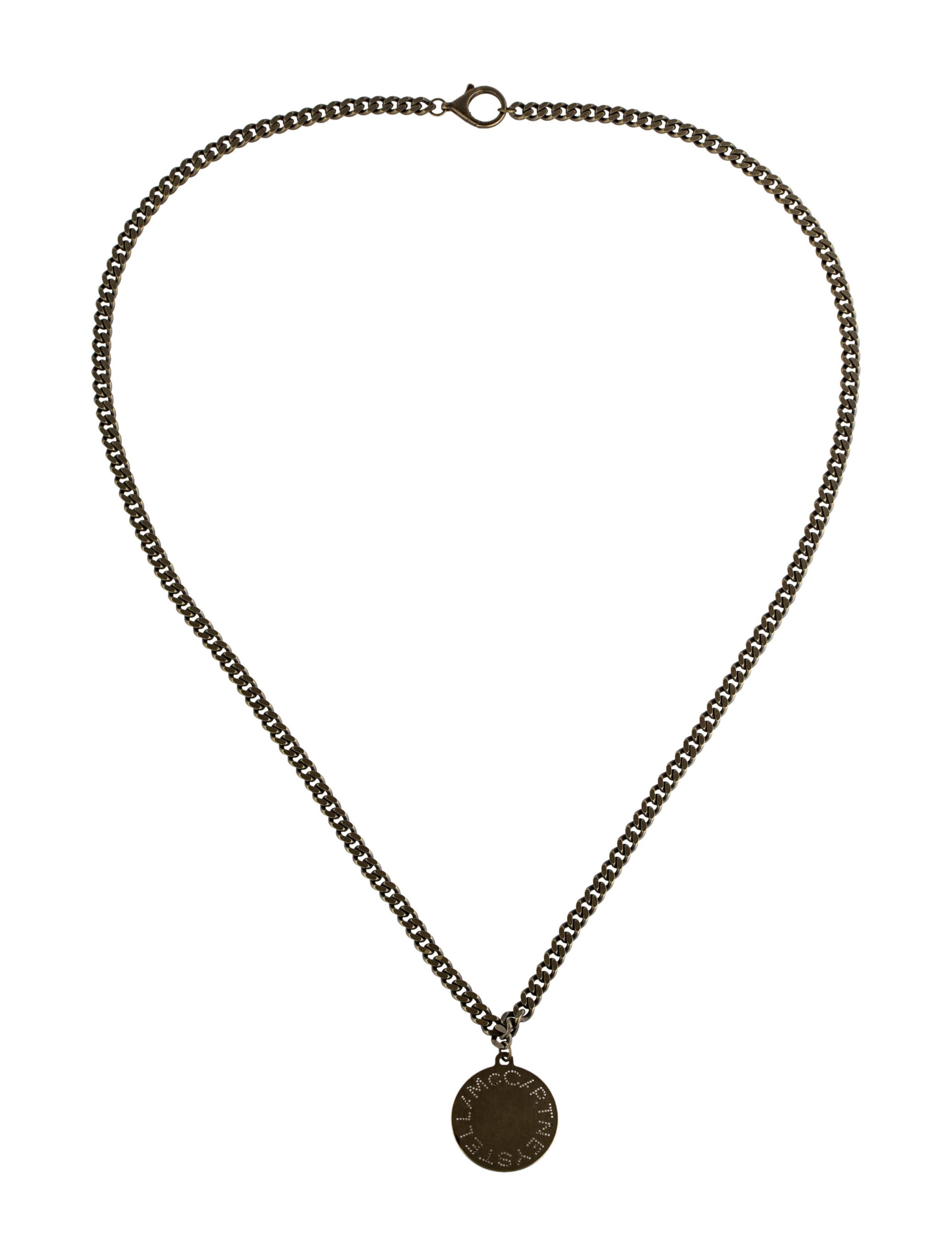 Stella McCartney Pendant Necklace - Chain, Necklaces - STL26944