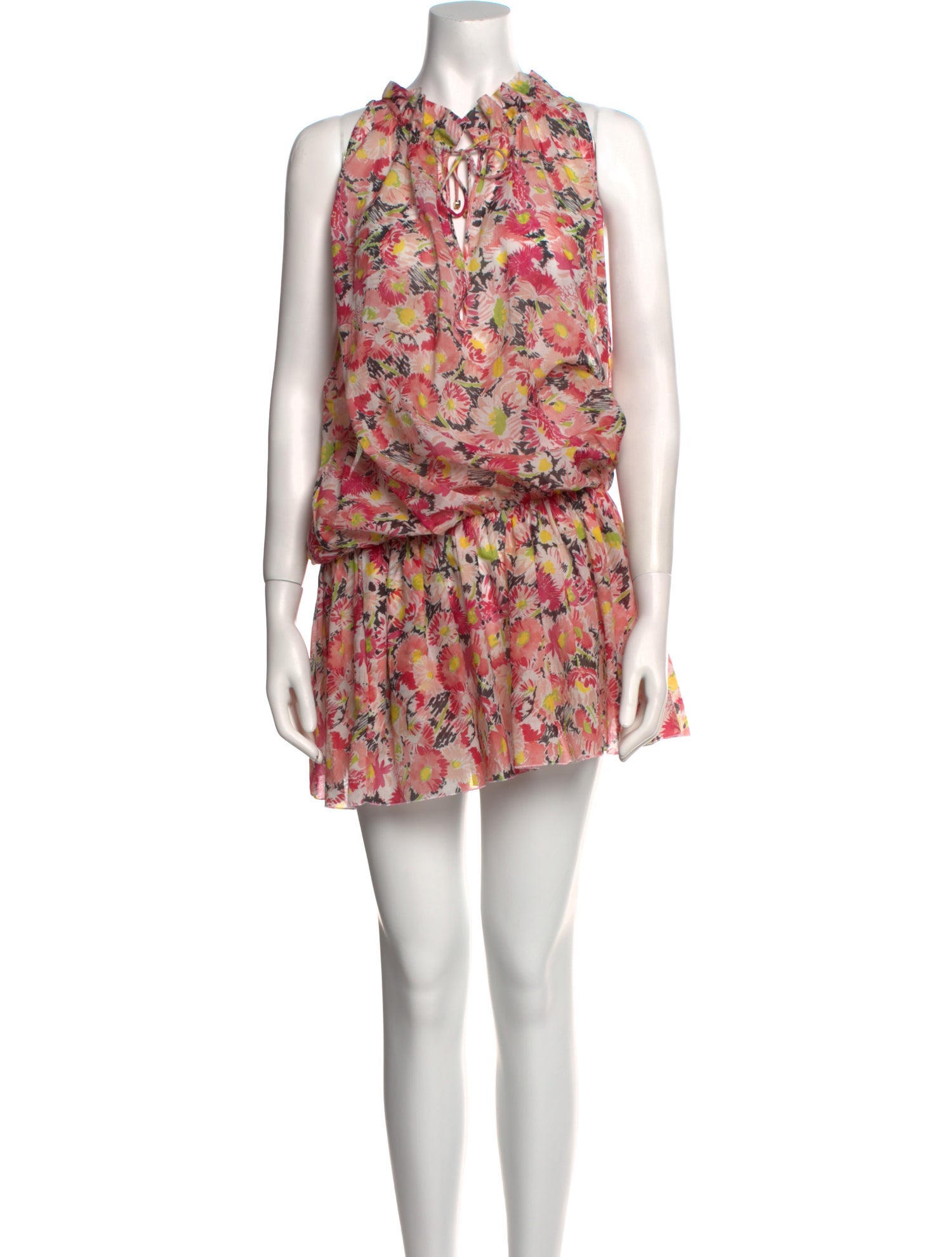 Stella McCartney Floral Print Mini Dress