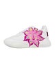 Stella McCartney Leather Graphic Print Sneakers