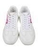 Stella McCartney Leather Graphic Print Sneakers
