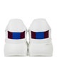 Stella McCartney Leather Graphic Print Sneakers