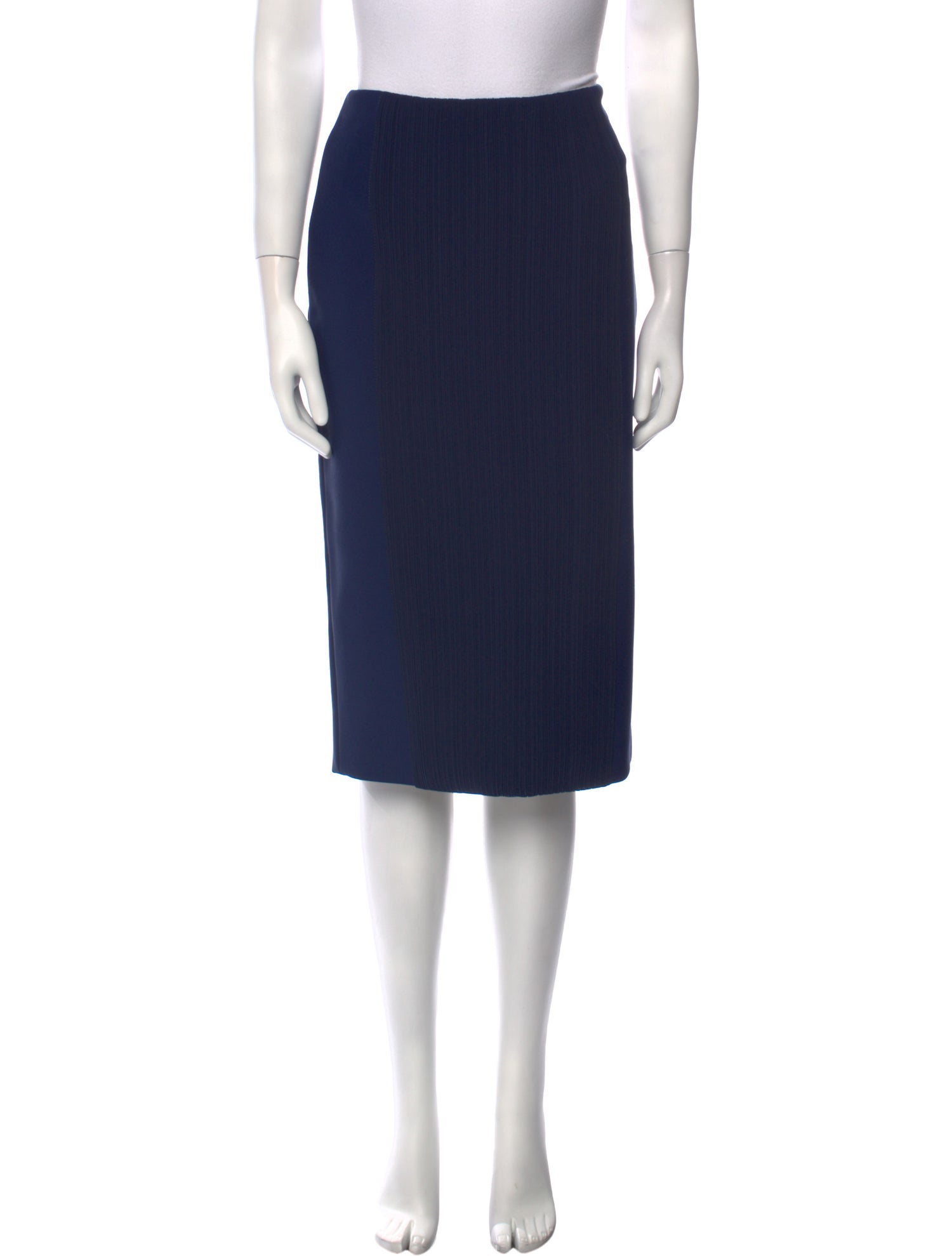 Stella McCartney Pleated Accents Knee-Length Skirt