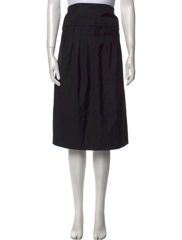 Stella McCartney Skirts Lamb Leather Midi Length Skirt Us6, It42 | M