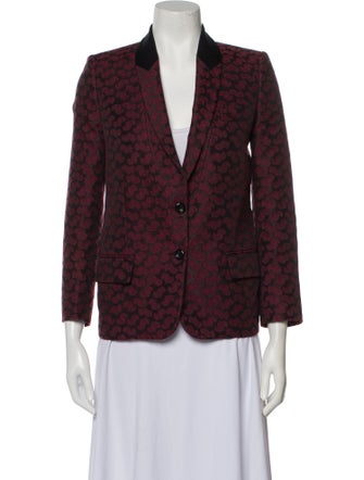Stella McCartney Animal Print Blazer