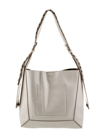 Stella McCartney Hobos Leather Shoulder Bag