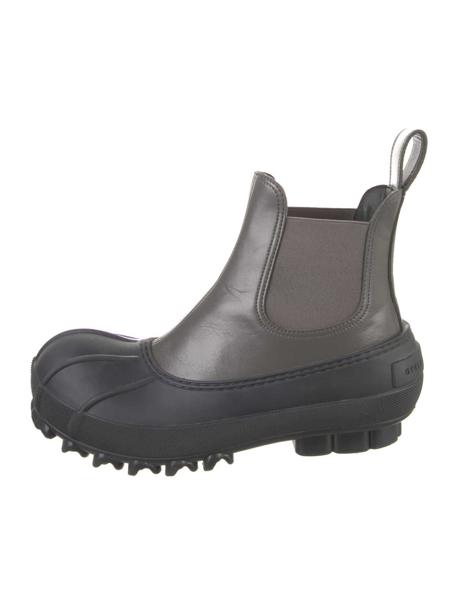 Stella McCartney Vegetarian Leather Chelsea Boots