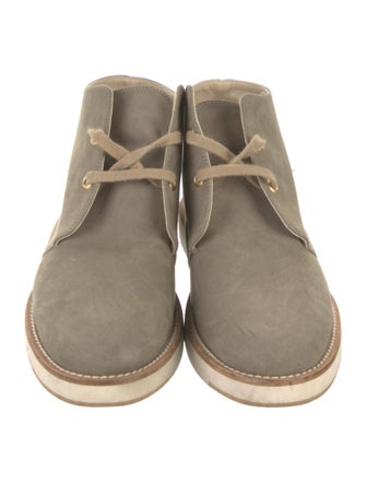 Stella McCartney Suede Lace-Up Boots