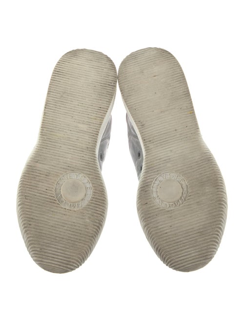 Stella McCartney Vegan Leather Colorblock Pattern Sneakers