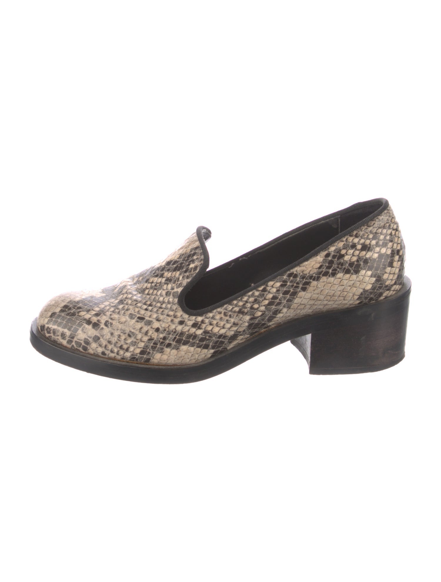 Stella McCartney Vegan Leather Animal Print Pumps