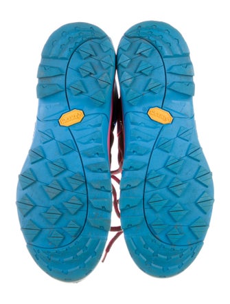 Stella McCartney Printed Lace-Up Boots