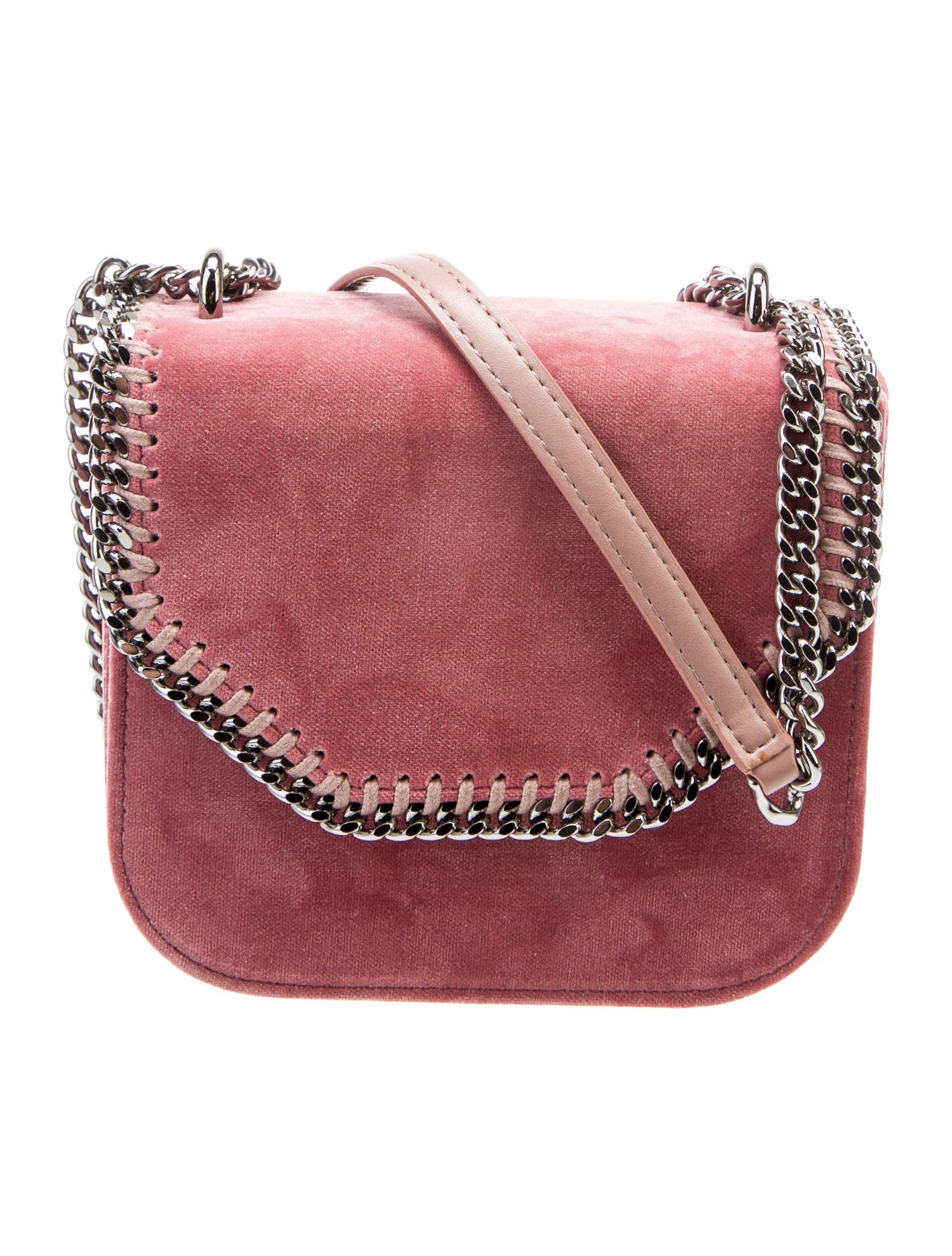 Stella McCartney Velvet Crossbody Bag
