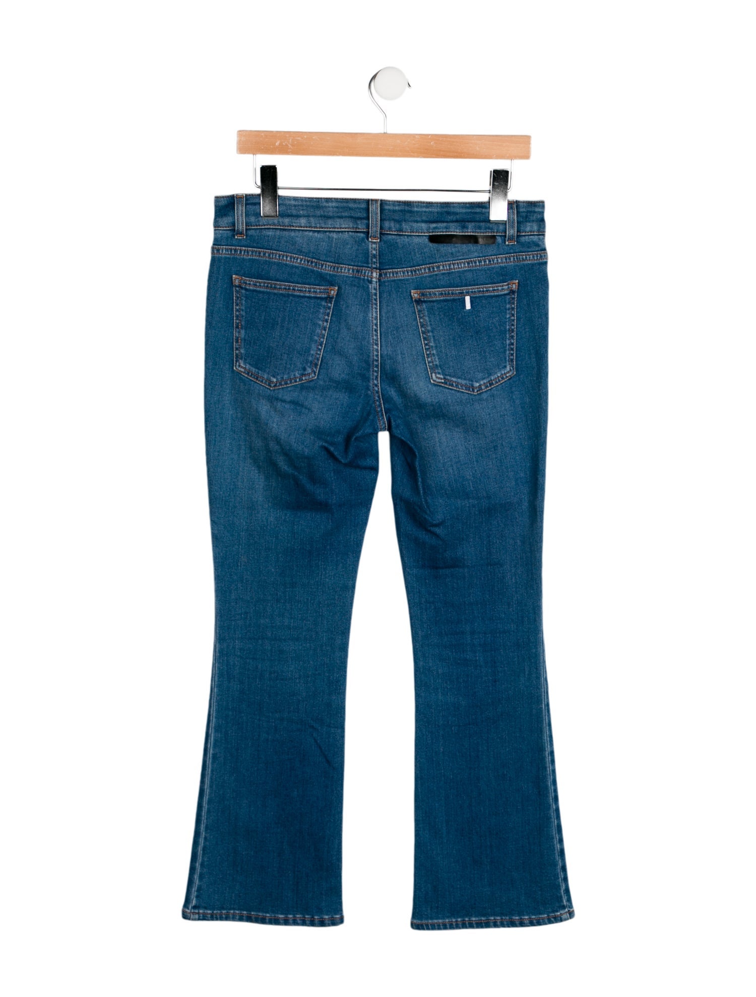 Stella McCartney Mid-Rise Wide Leg Jeans