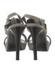 Stella McCartney Patent Leather T-Strap Sandals