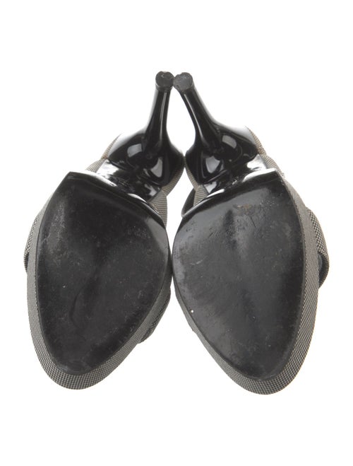 Stella McCartney Patent Leather T-Strap Sandals