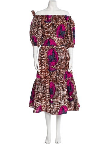 Stella McCartney Dresses Printed Midi Length Dress XS