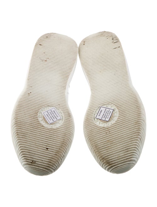 Stella McCartney Leather Striped Sneakers