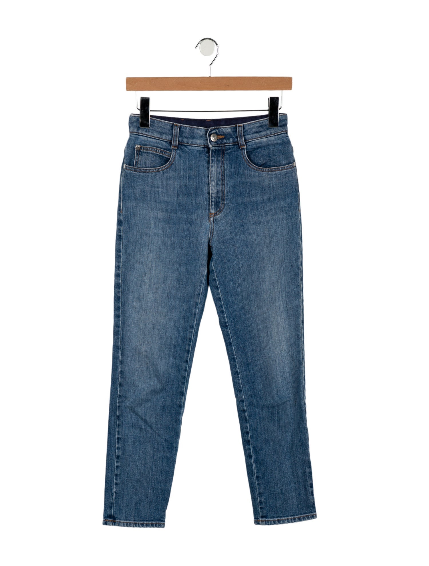Stella McCartney Mid-Rise Skinny Leg Jeans