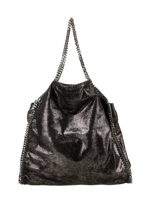 Stella McCartney Vegan Suede Top Handle Bag