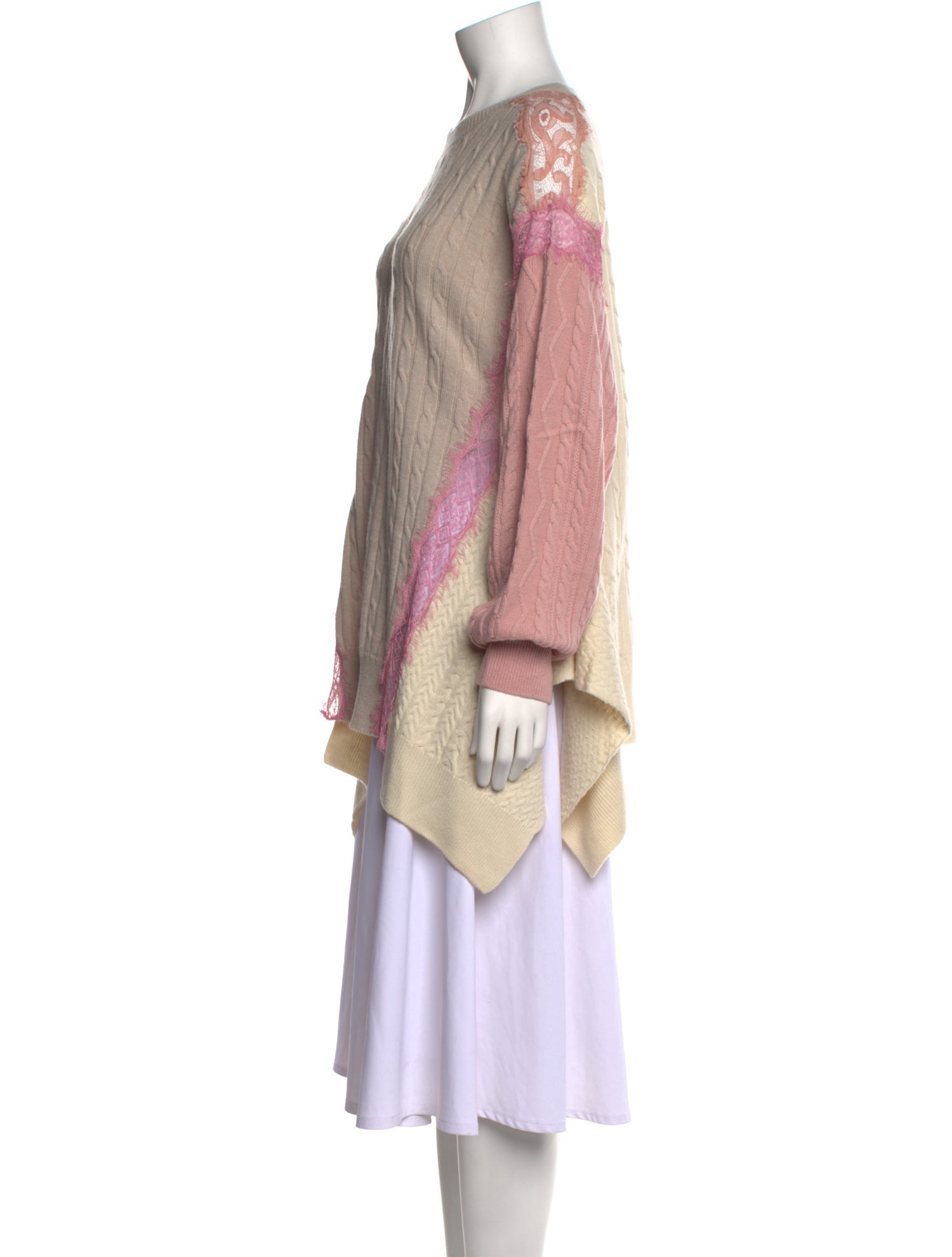 Stella McCartney Virgin Wool Colorblock Pattern Sweater w/ Tags