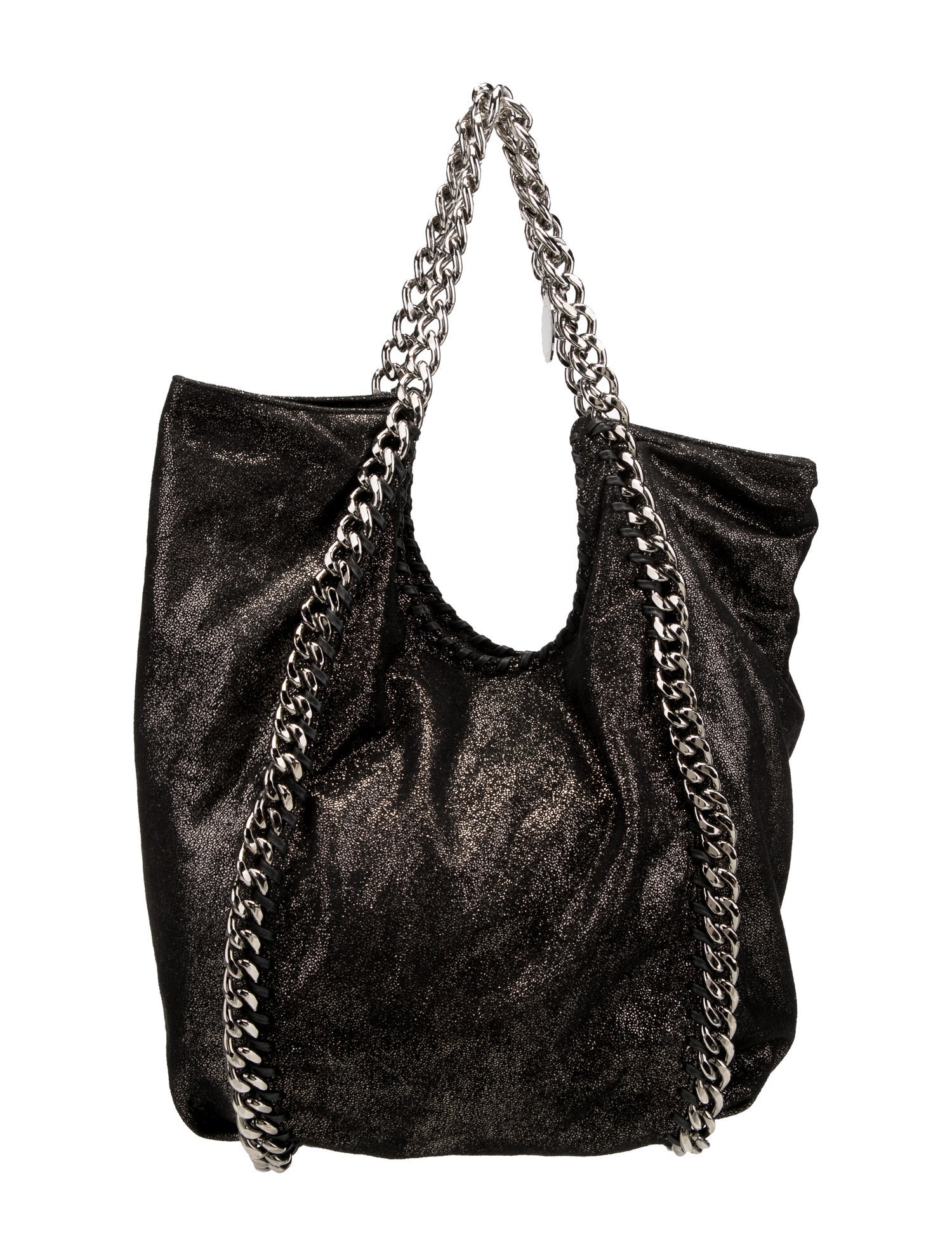 Stella McCartney Vegan Suede Top Handle Bag