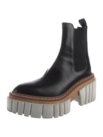 Stella McCartney Leather Chelsea Boots