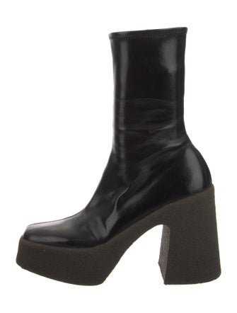 Stella McCartney Leather Sock Boots