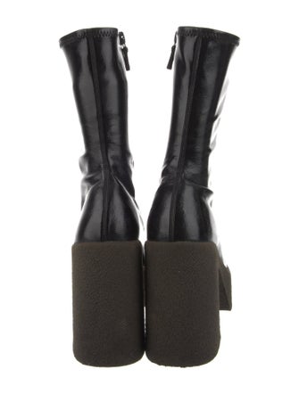 Stella McCartney Leather Sock Boots