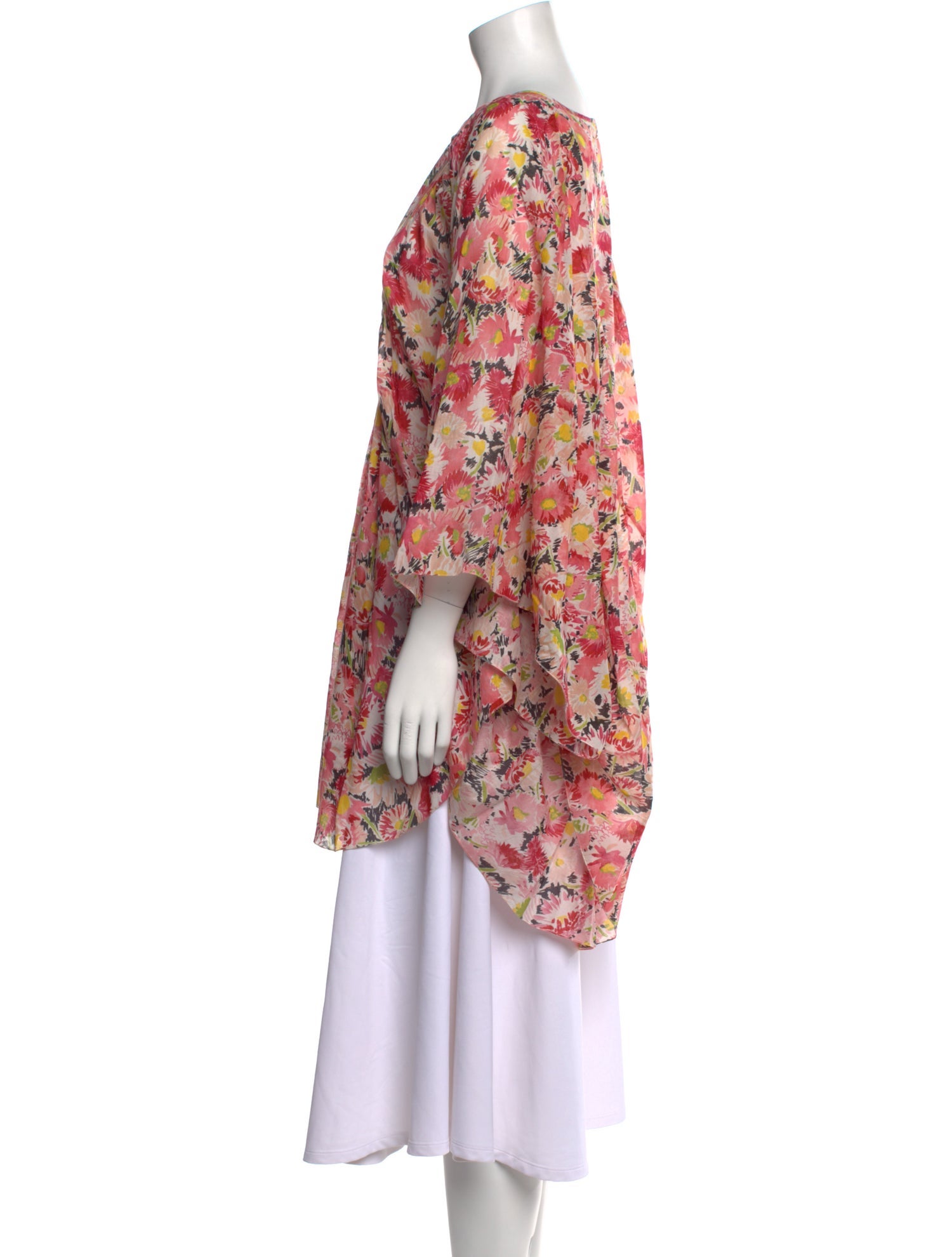 Stella McCartney Floral Print Bateau Neckline Tunic