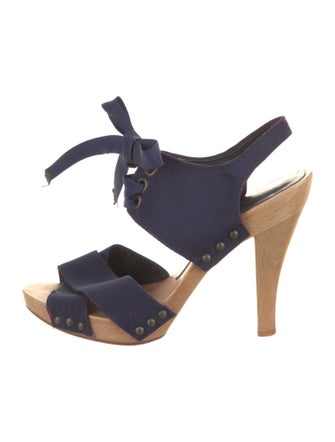 Stella McCartney Studded Accents Slingback Sandals