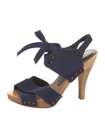 Stella McCartney Studded Accents Slingback Sandals