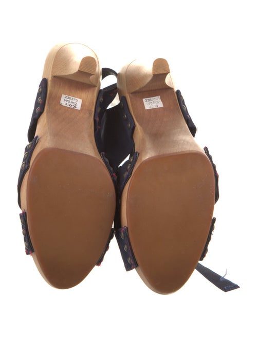 Stella McCartney Studded Accents Slingback Sandals