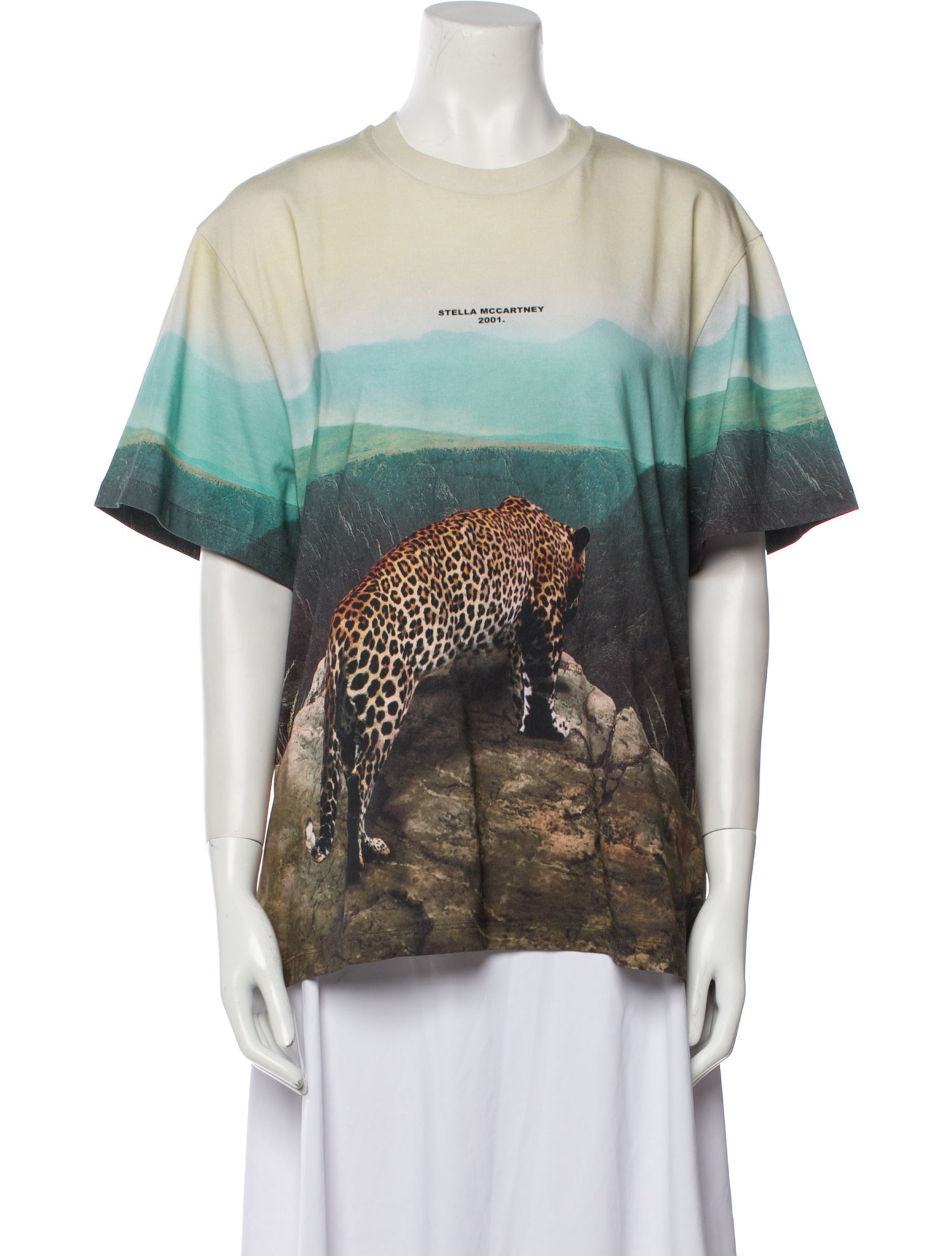 Stella McCartney White T-Shirt With Jelly Print