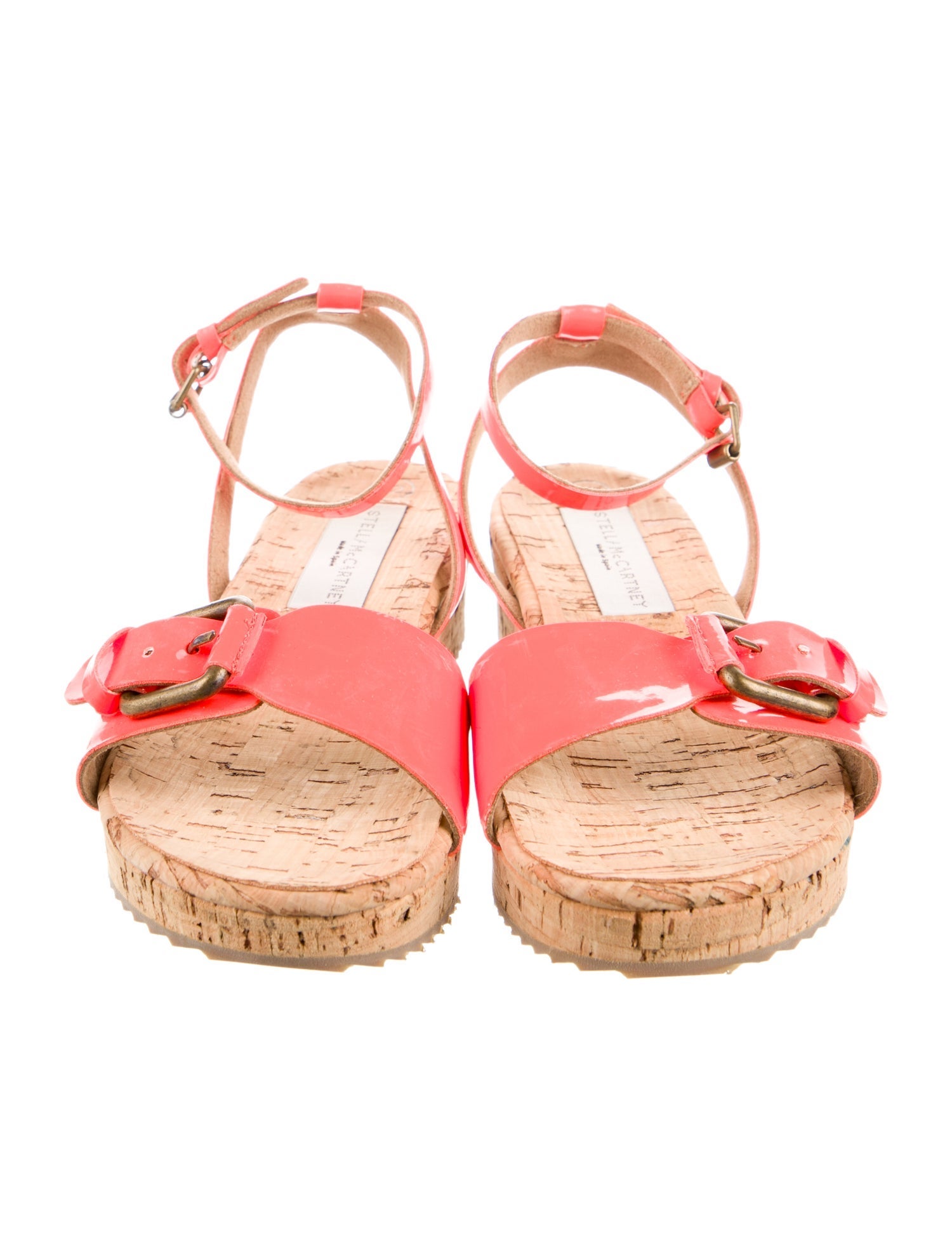 Stella McCartney Girls' Wedge Vegetarian leather Sandals