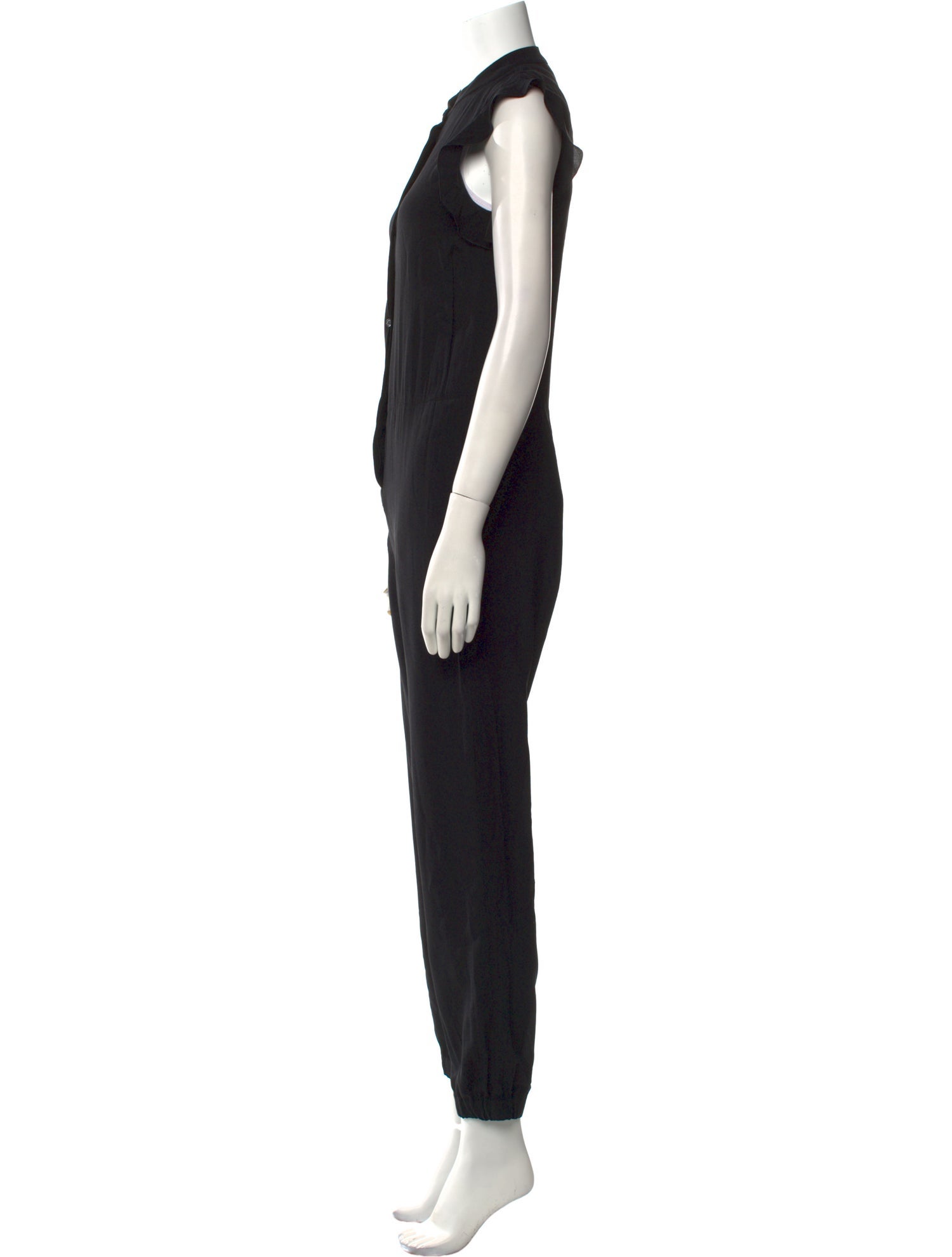 Stella McCartney Silk Crew Neck Jumpsuit
