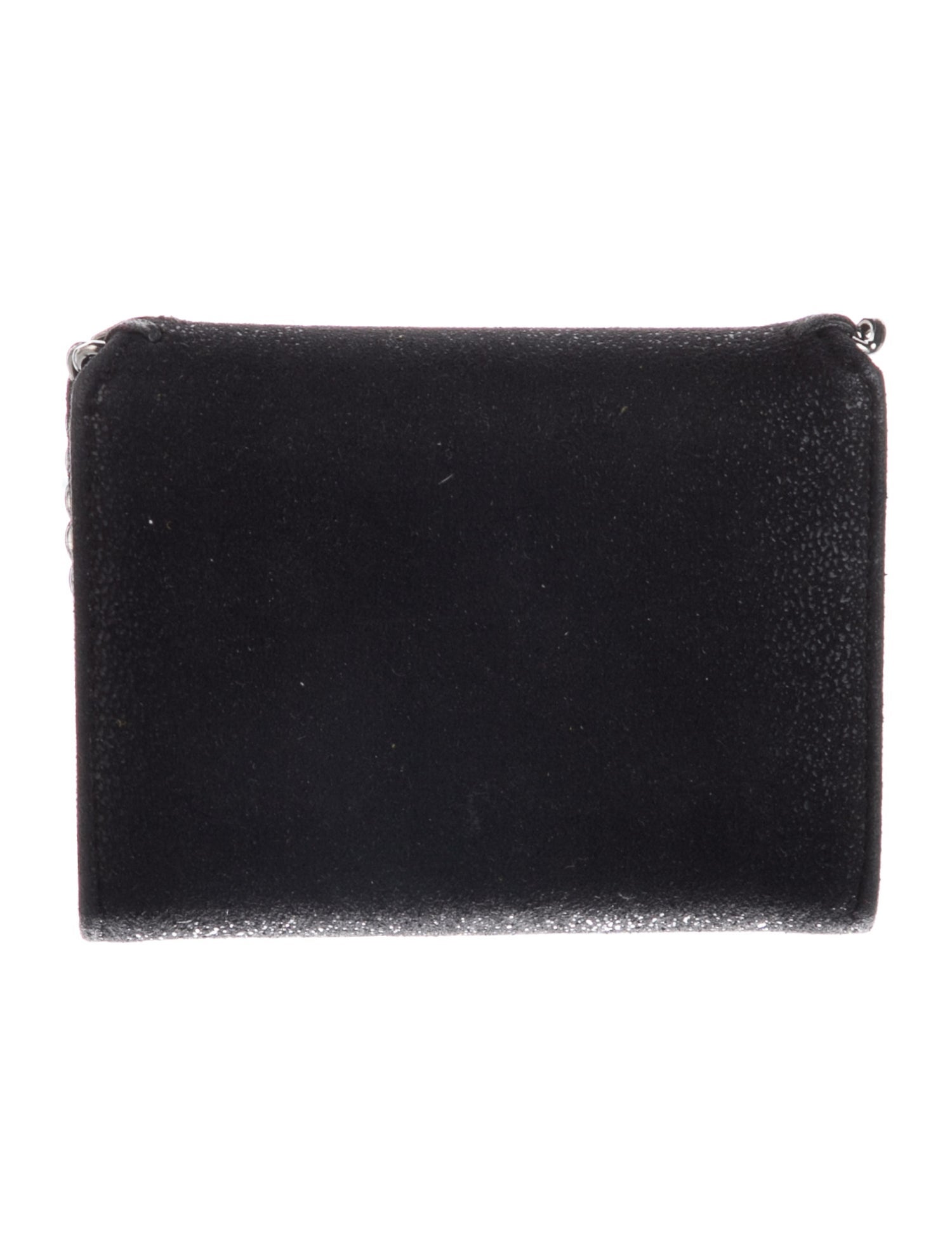 Stella McCartney 498833 Chain-Link Accent Wallet