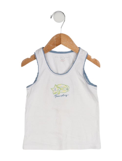 Stella McCartney Embroidered Sleeveless Top