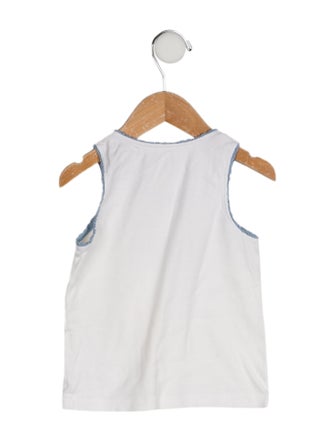 Stella McCartney Embroidered Sleeveless Top