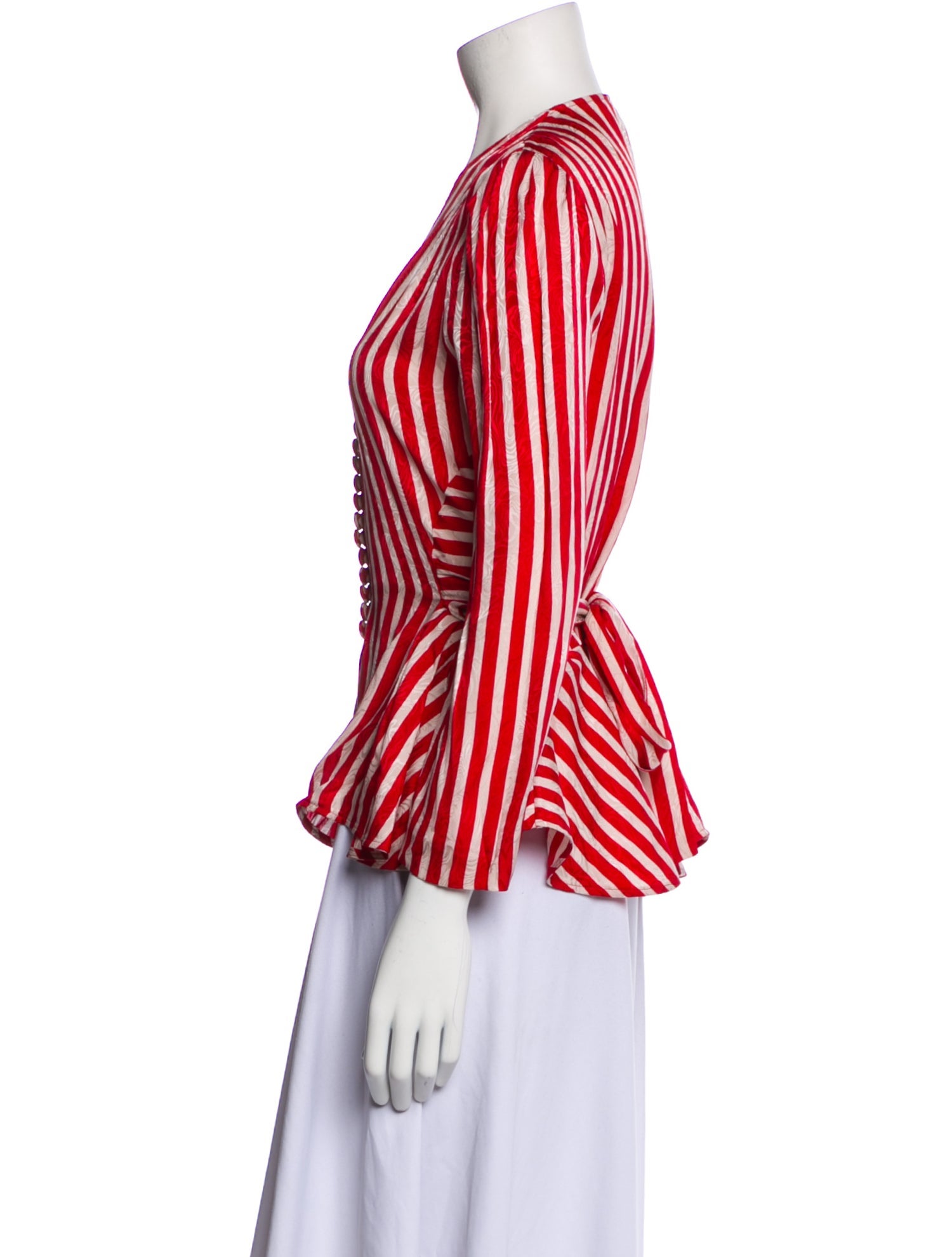 Stella McCartney Silk Striped Blouse