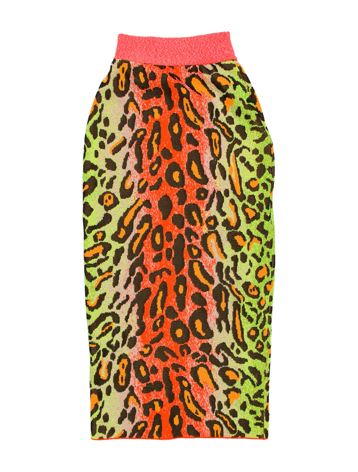 Stella McCartney Animal Print Midi Length Skirt