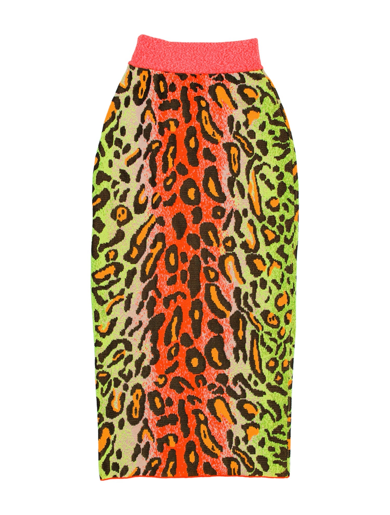 Stella McCartney Animal Print Midi Length Skirt