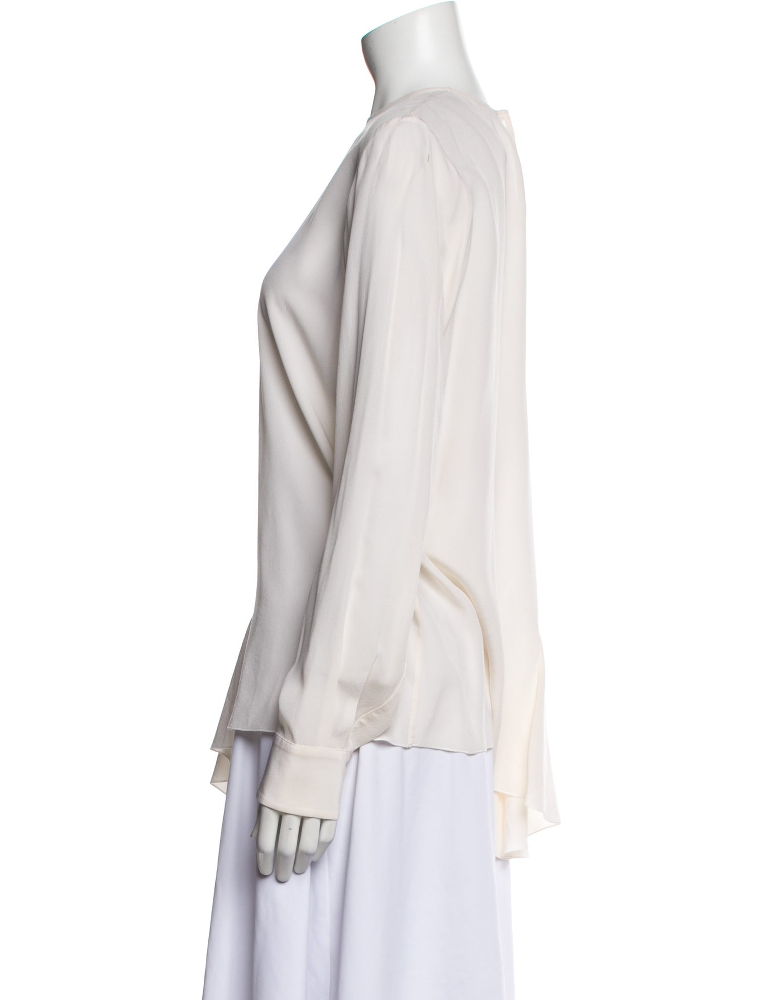 Stella McCartney Silk Crew Neck Tunic