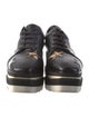 Stella McCartney Leather Animal Print Sneakers