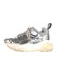 Stella McCartney Vegetarian Patent Leather Printed Chunky Sneakers