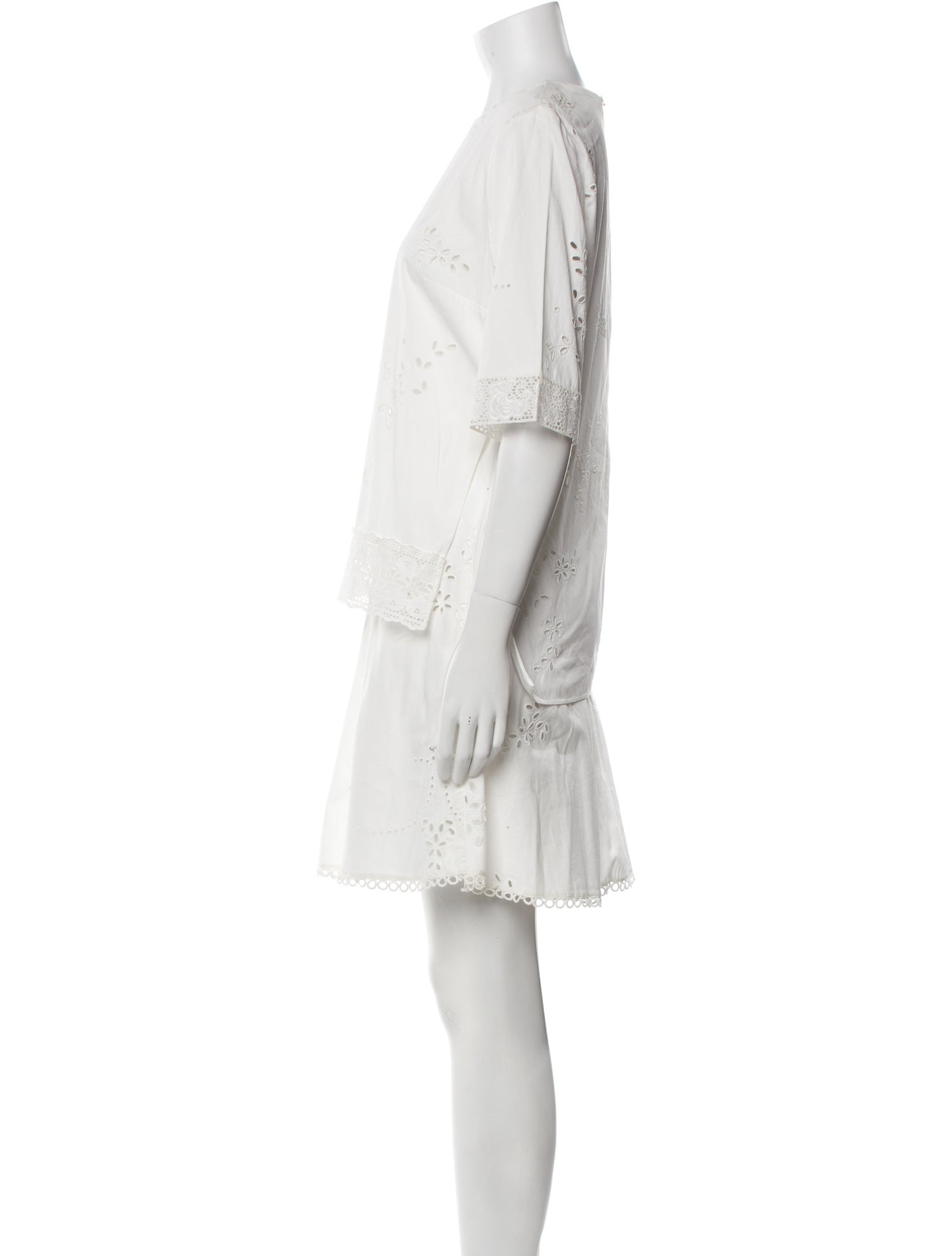 Stella McCartney Crew Neck Mini Dress