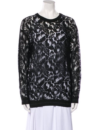 Stella McCartney Lace Printed Sweatshirt