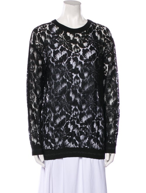 Stella McCartney Lace Printed Sweatshirt